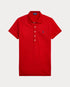 POLO RALPH LAUREN SLIM FIT STRETCH POLO SHIRT- RED